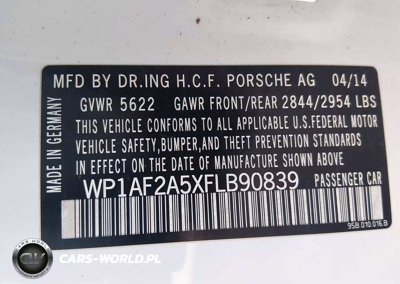 2015 Porsche Macan Turbo VIN:WP1AF2A5XFLB90839 - 9
