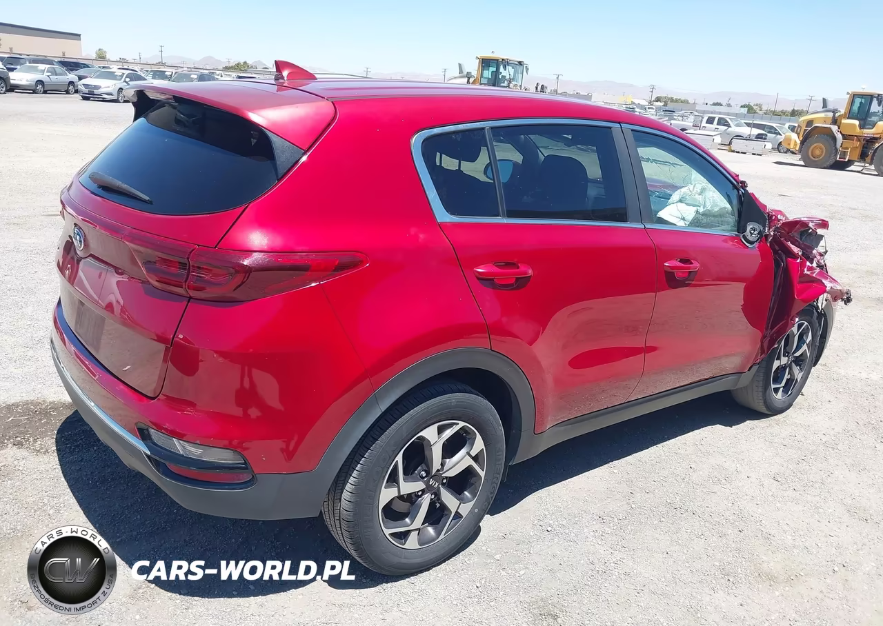 2021 Kia Sportage Lx VIN:KNDPM3AC5M7855318 - 4