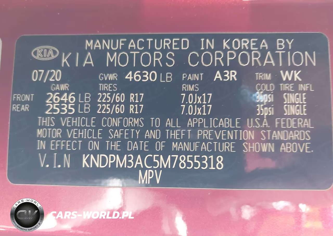 2021 Kia Sportage Lx VIN:KNDPM3AC5M7855318 - 9