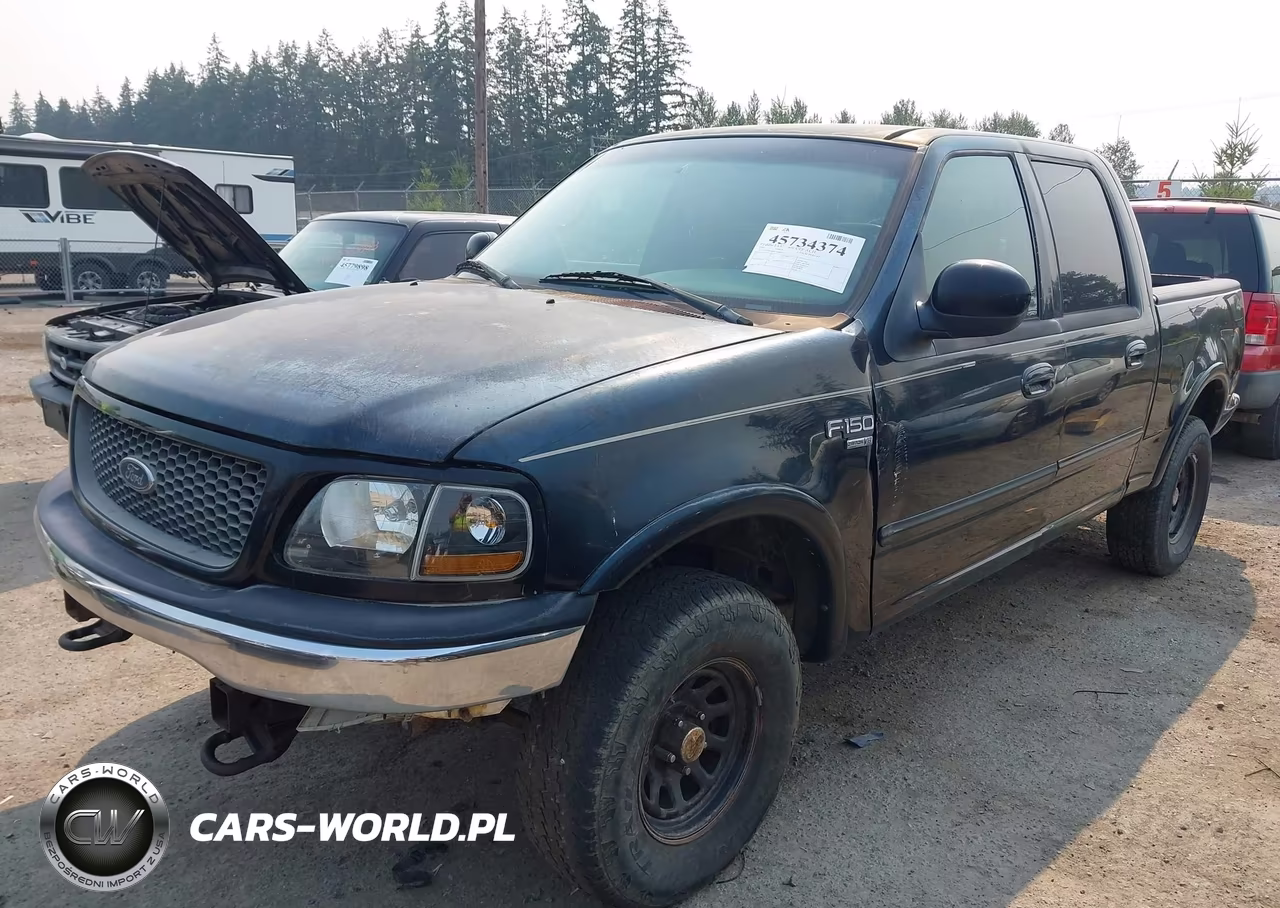 2001 Ford F-150 Supercrew King Ranch-Lariat-Xlt VIN:1FTRW08W31KB85231 - 2