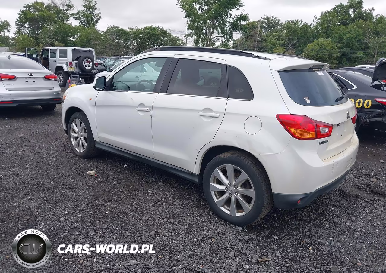 2014 Mitsubishi Outlander Sport Se VIN:4A4AR4AU2EE027609 - 3