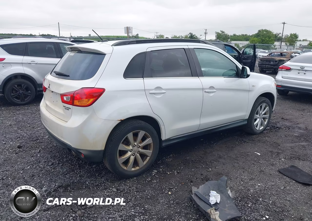 2014 Mitsubishi Outlander Sport Se VIN:4A4AR4AU2EE027609 - 4