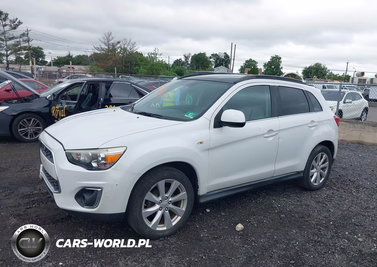 2014 Mitsubishi Outlander Sport Se VIN:4A4AR4AU2EE027609 - 6