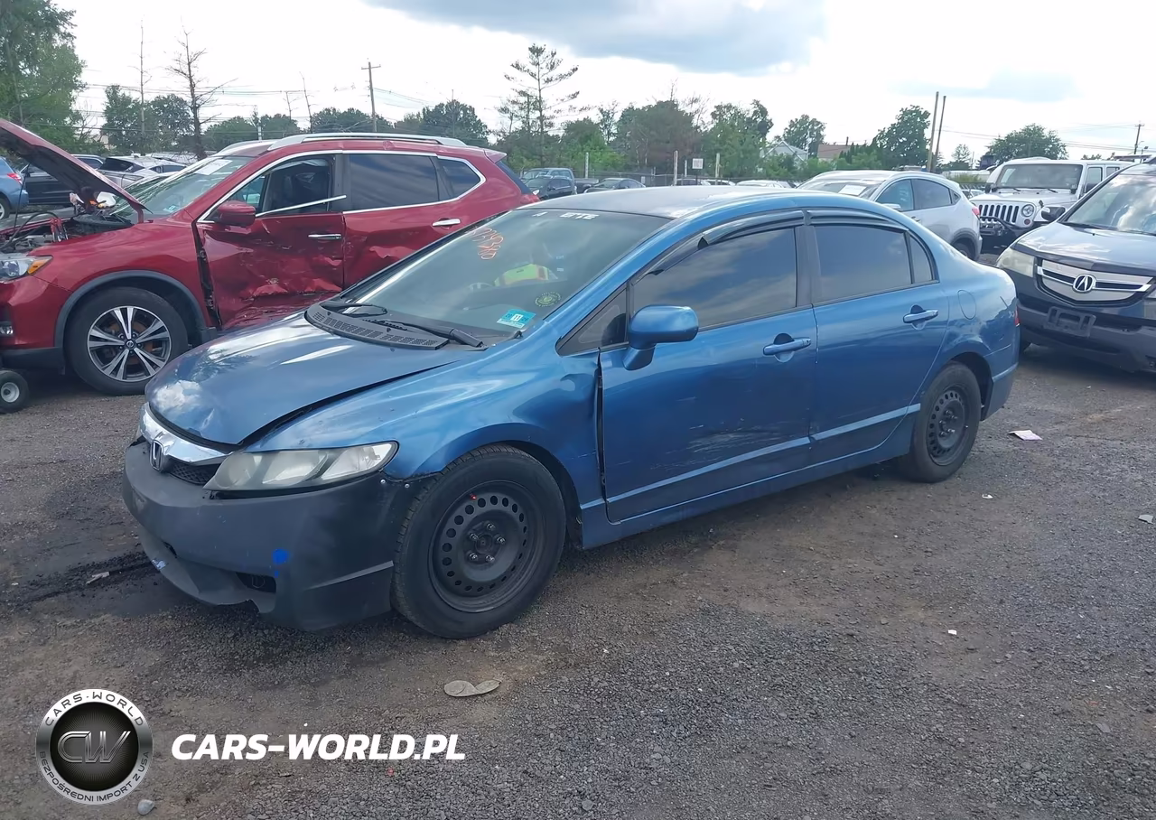 2010 Honda Civic Lx VIN:2HGFA1F51AH583838 - 2