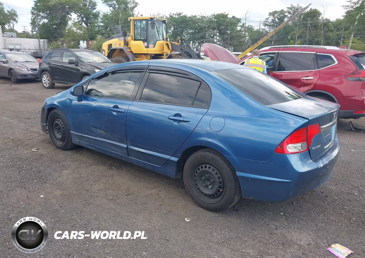 2010 Honda Civic Lx VIN:2HGFA1F51AH583838 - 3