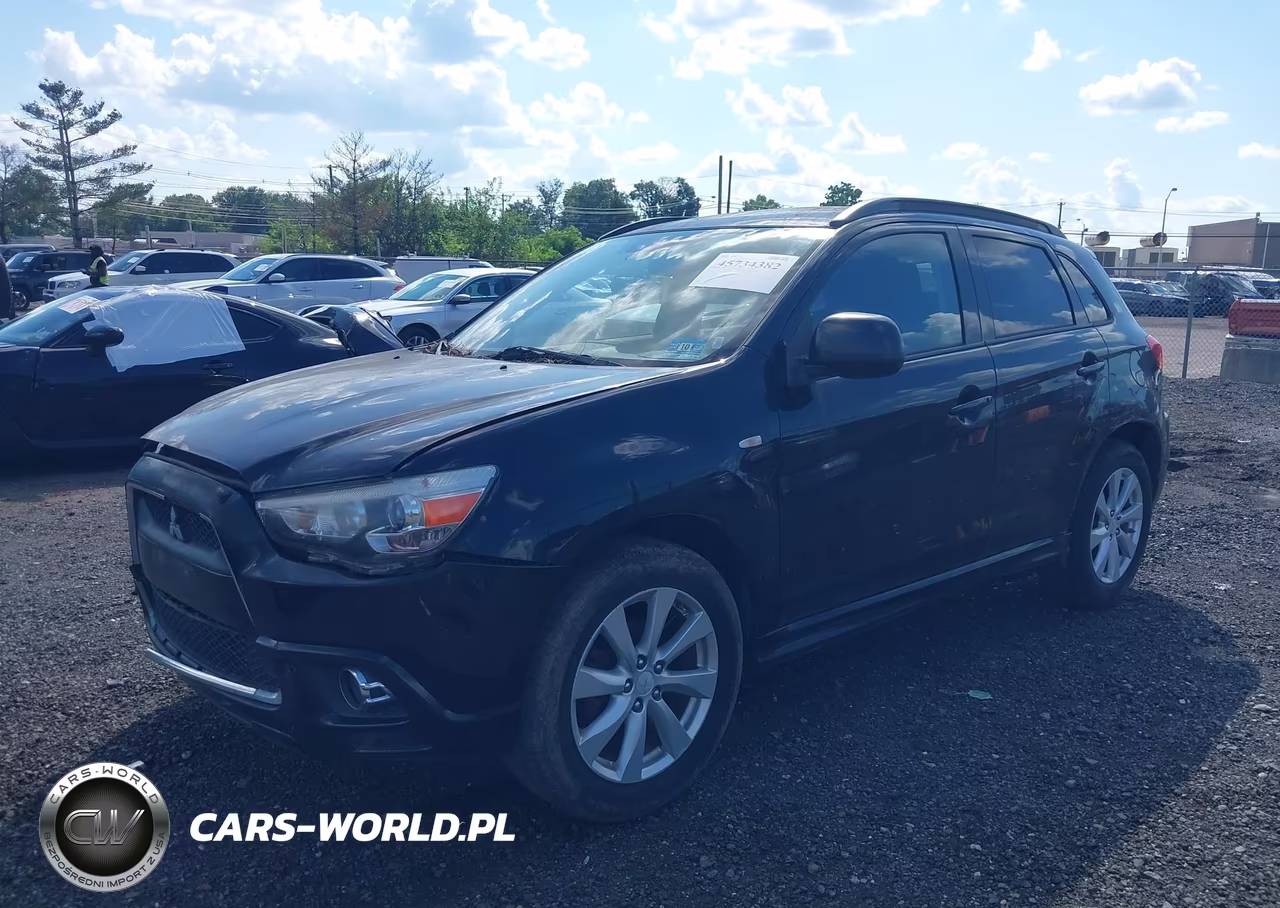 2012 Mitsubishi Outlander Sport Se VIN:JA4AR4AUXCZ003713 - 2