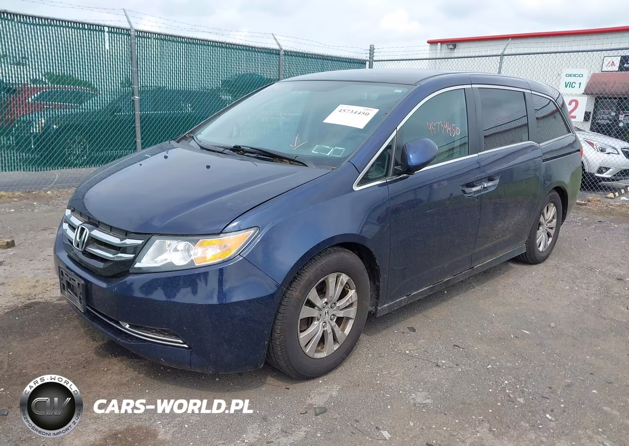 2015 Honda Odyssey Ex VIN:5FNRL5H47FB040251 - 2