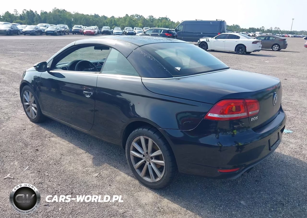 2014 Volkswagen Eos Komfort VIN:WVWBW8AH1EV001596 - 3