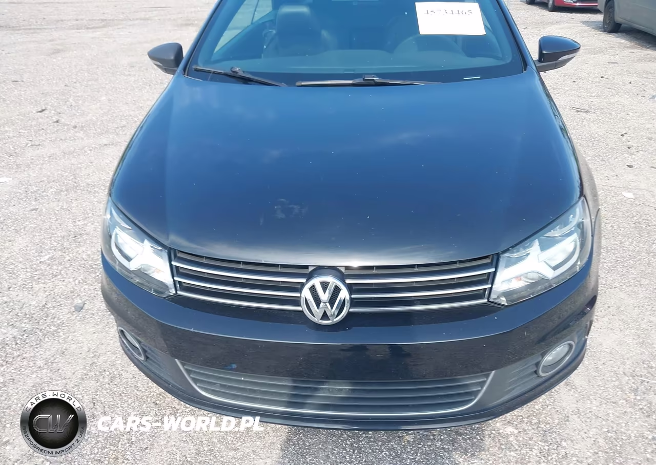 2014 Volkswagen Eos Komfort VIN:WVWBW8AH1EV001596 - 6