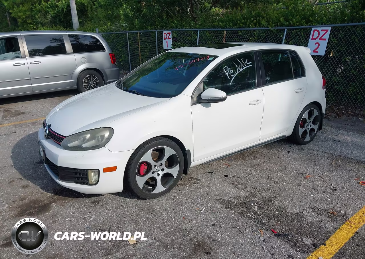 2011 Volkswagen Gti 4-Door VIN:WVWHV7AJ9BW053848 - 2