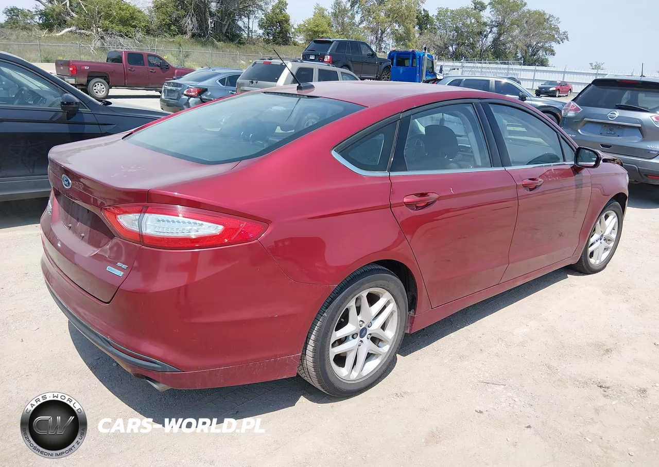 2014 Ford Fusion Se VIN:3FA6P0HD6ER355751 - 4