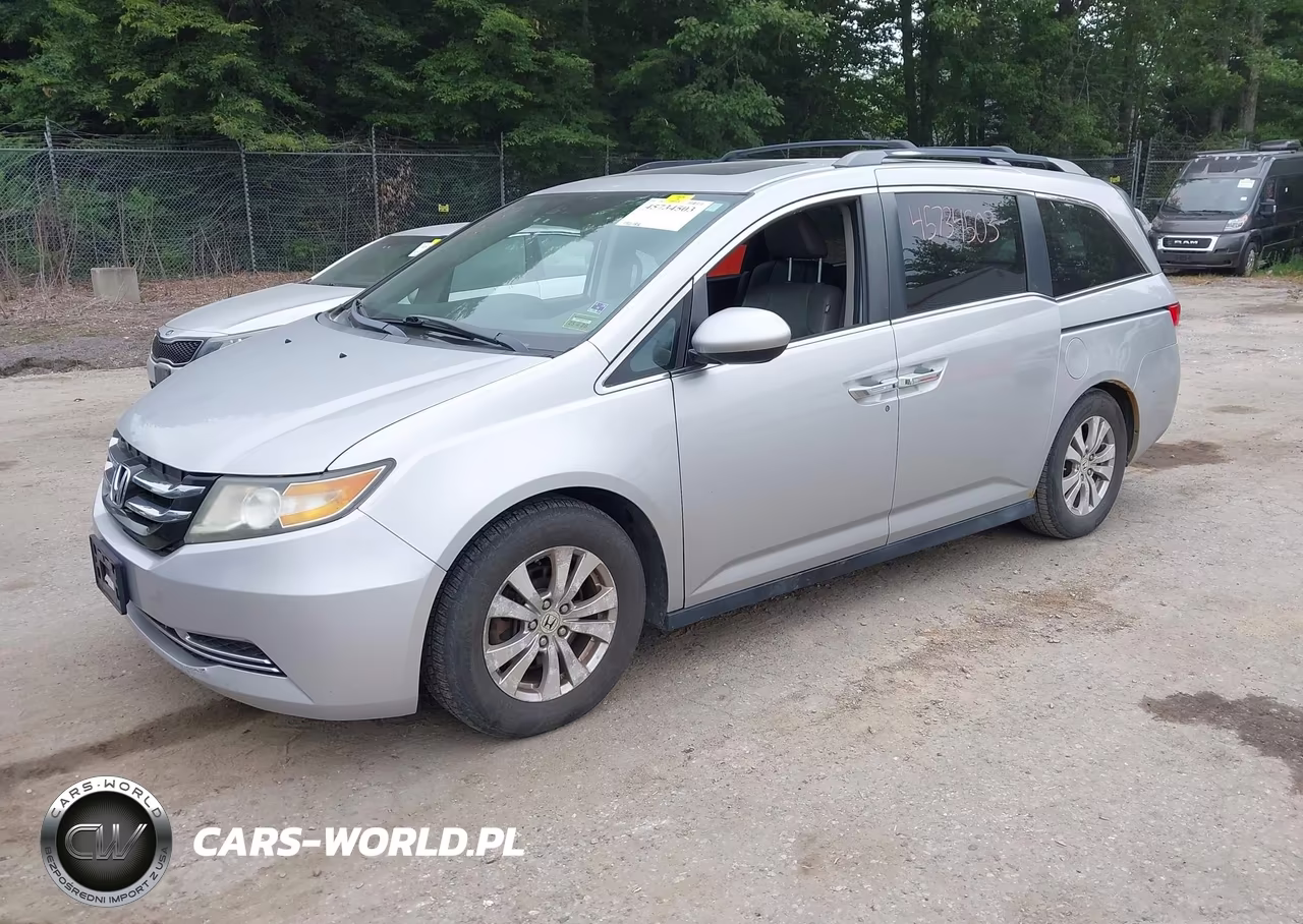 2014 Honda Odyssey Ex-L VIN:5FNRL5H61EB054968 - 2
