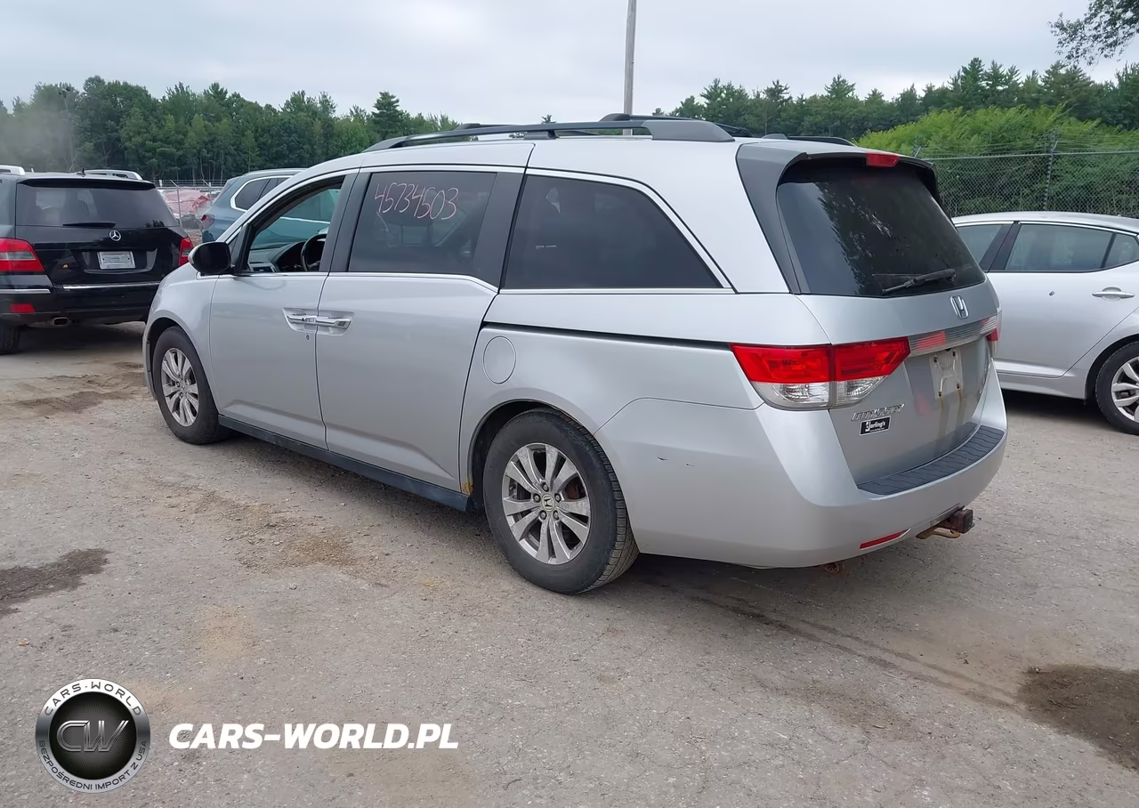 2014 Honda Odyssey Ex-L VIN:5FNRL5H61EB054968 - 3