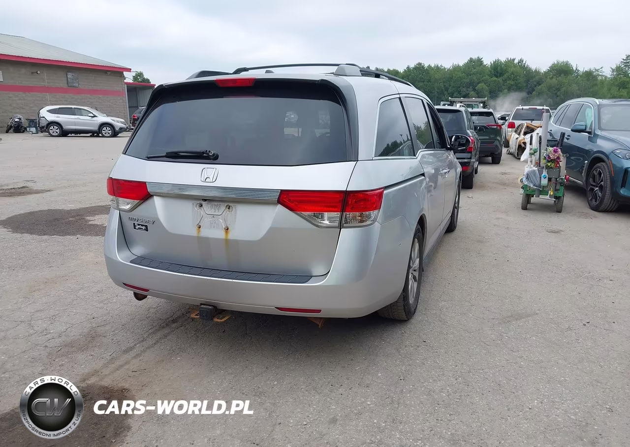 2014 Honda Odyssey Ex-L VIN:5FNRL5H61EB054968 - 4