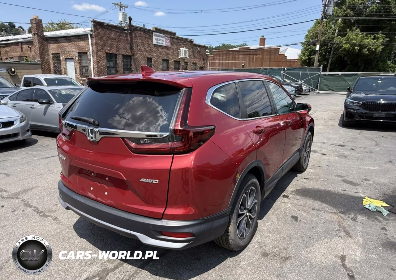 2021 Honda Cr-V Awd Ex VIN:2HKRW2H5XMH669791 - 4