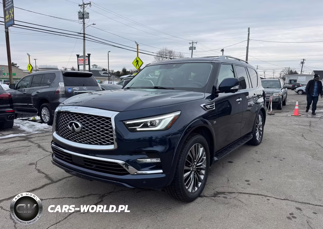 2019 Infiniti Qx80 Luxe VIN:JN8AZ2NE5K9226385 - 2