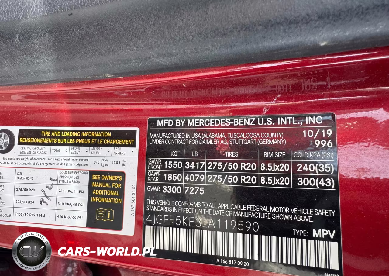 2020 Mercedes-Benz Gls 450 4Matic VIN:4JGFF5KE3LA119590 - 9