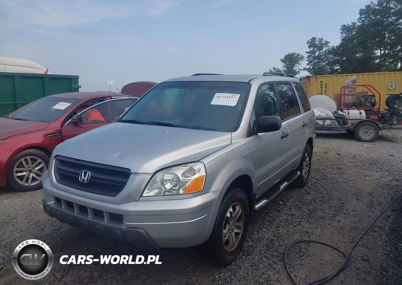 2005 Honda Pilot Ex VIN:5FNYF18485B005261 - 2