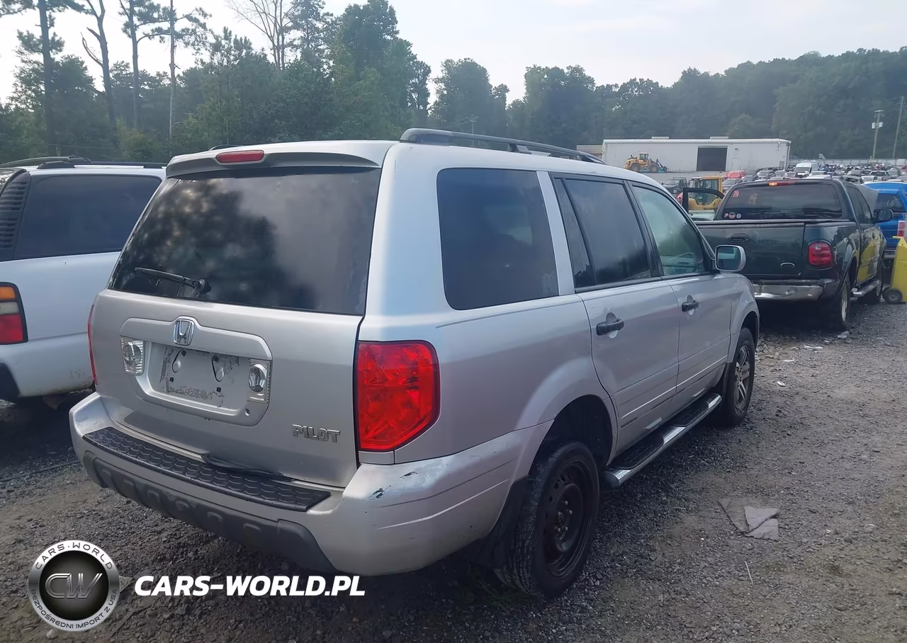2005 Honda Pilot Ex VIN:5FNYF18485B005261 - 4