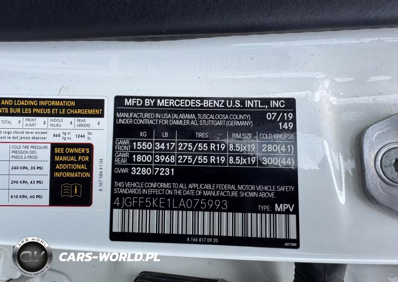 2020 Mercedes-Benz Gls 450 4Matic VIN:4JGFF5KE1LA075993 - 9