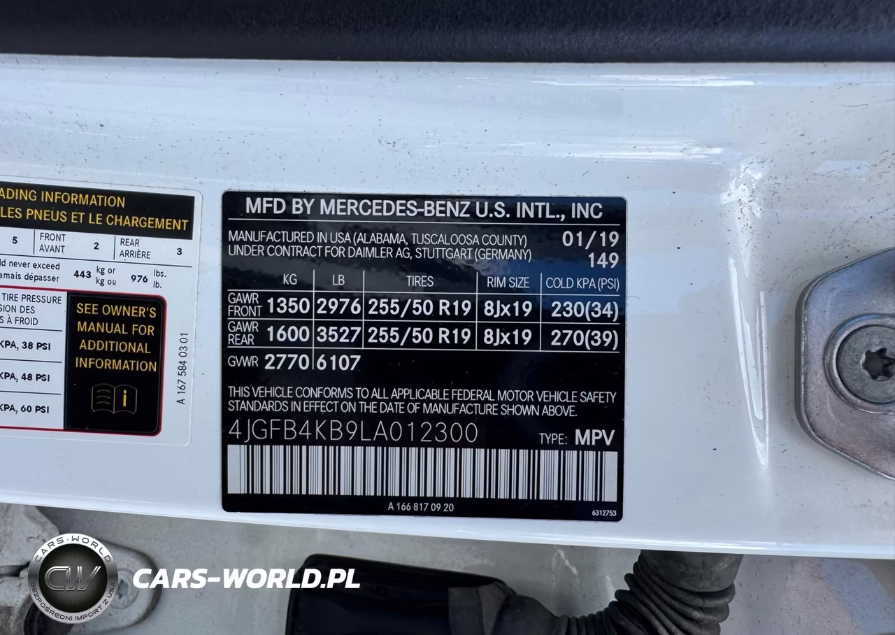 2020 Mercedes-Benz Gle 350 4Matic VIN:4JGFB4KB9LA012300 - 9