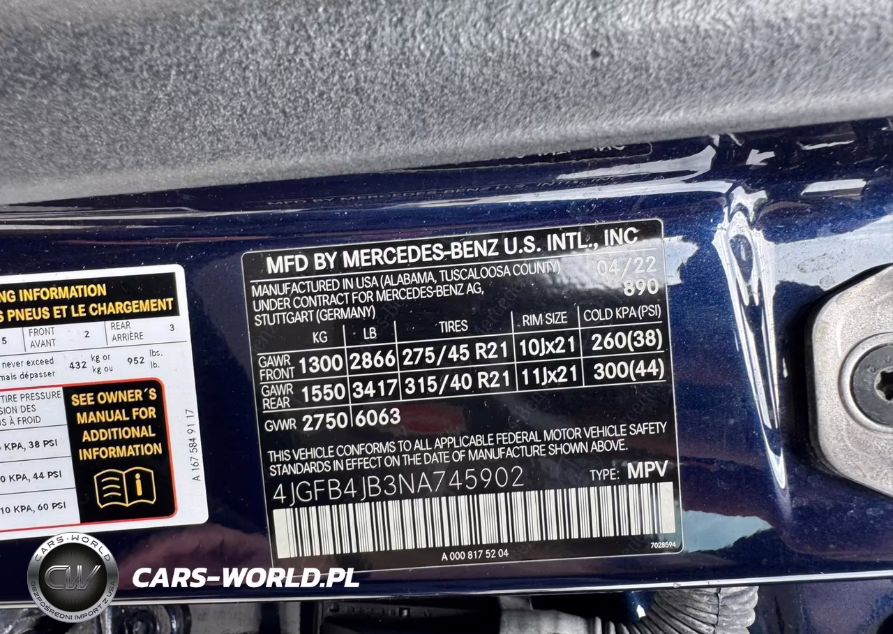 2022 Mercedes-Benz Gle 350 VIN:4JGFB4JB3NA745902 - 9