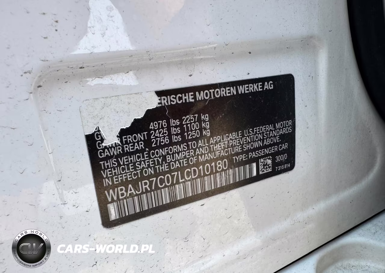 2020 BMW 530 Xi VIN:WBAJR7C07LCD10180 - 9