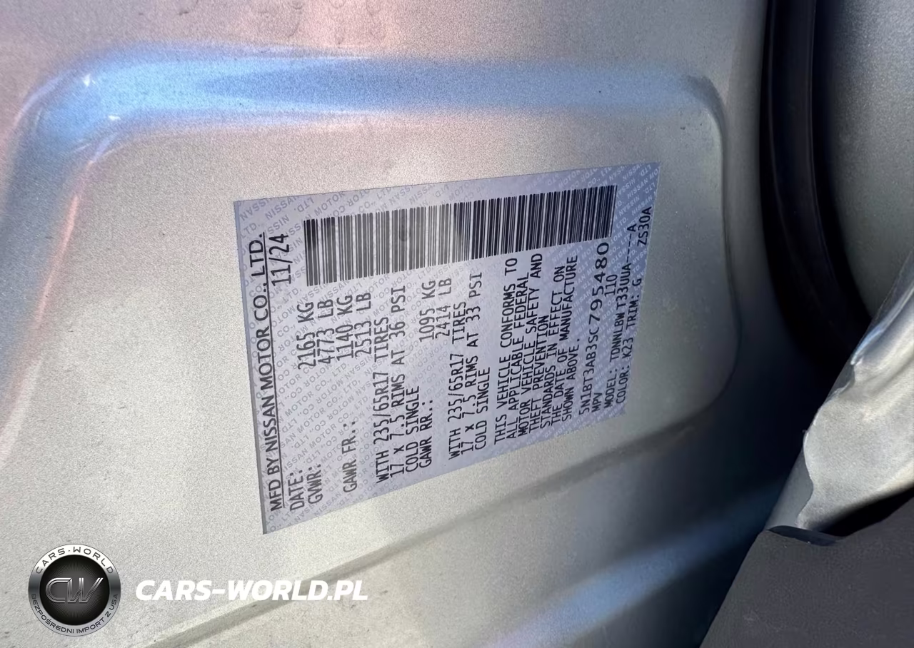 2025 Nissan Rogue S VIN:5N1BT3AB3SC795480 - 9