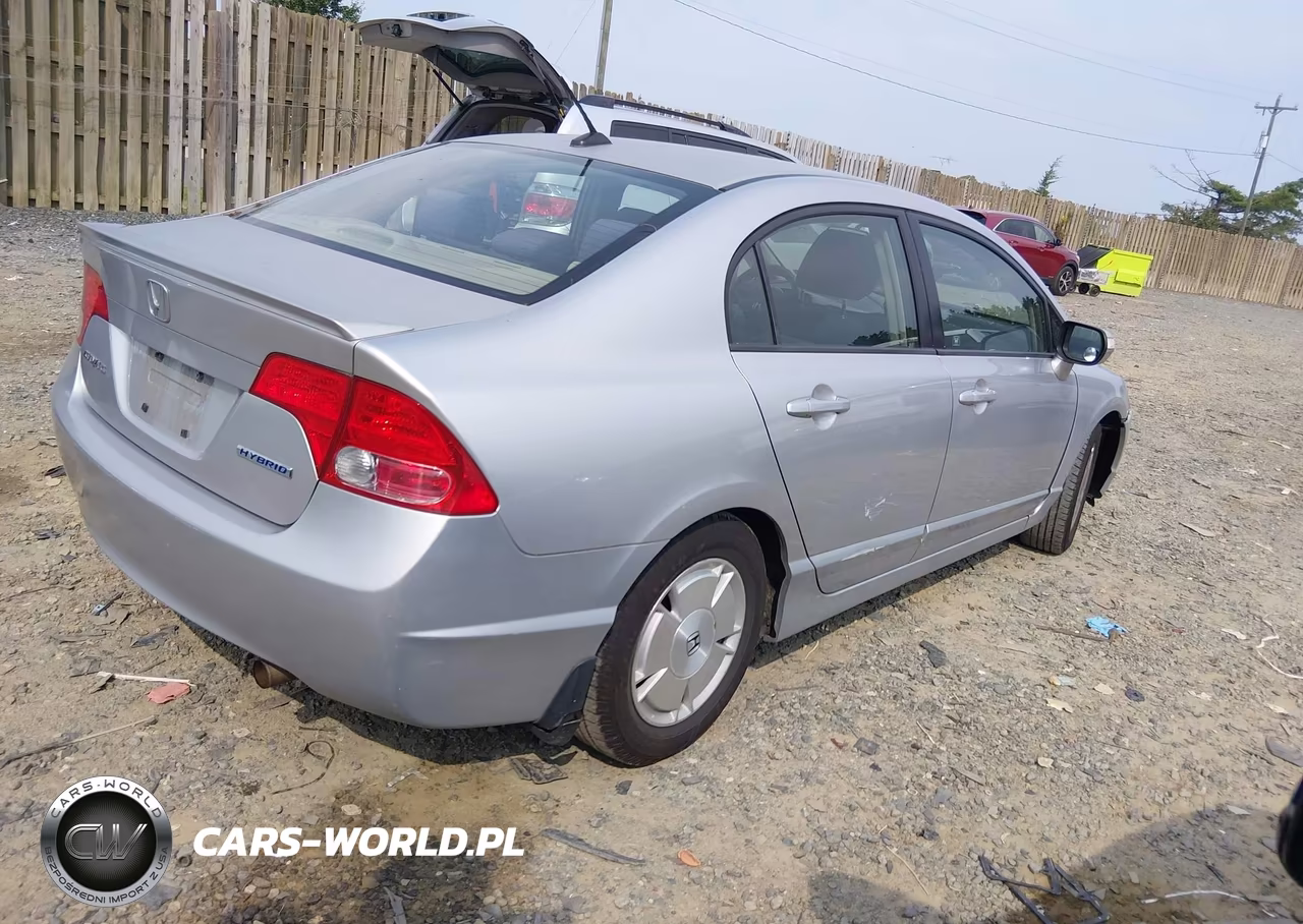 2008 Honda Civic Hybrid VIN:JHMFA36268S013755 - 4