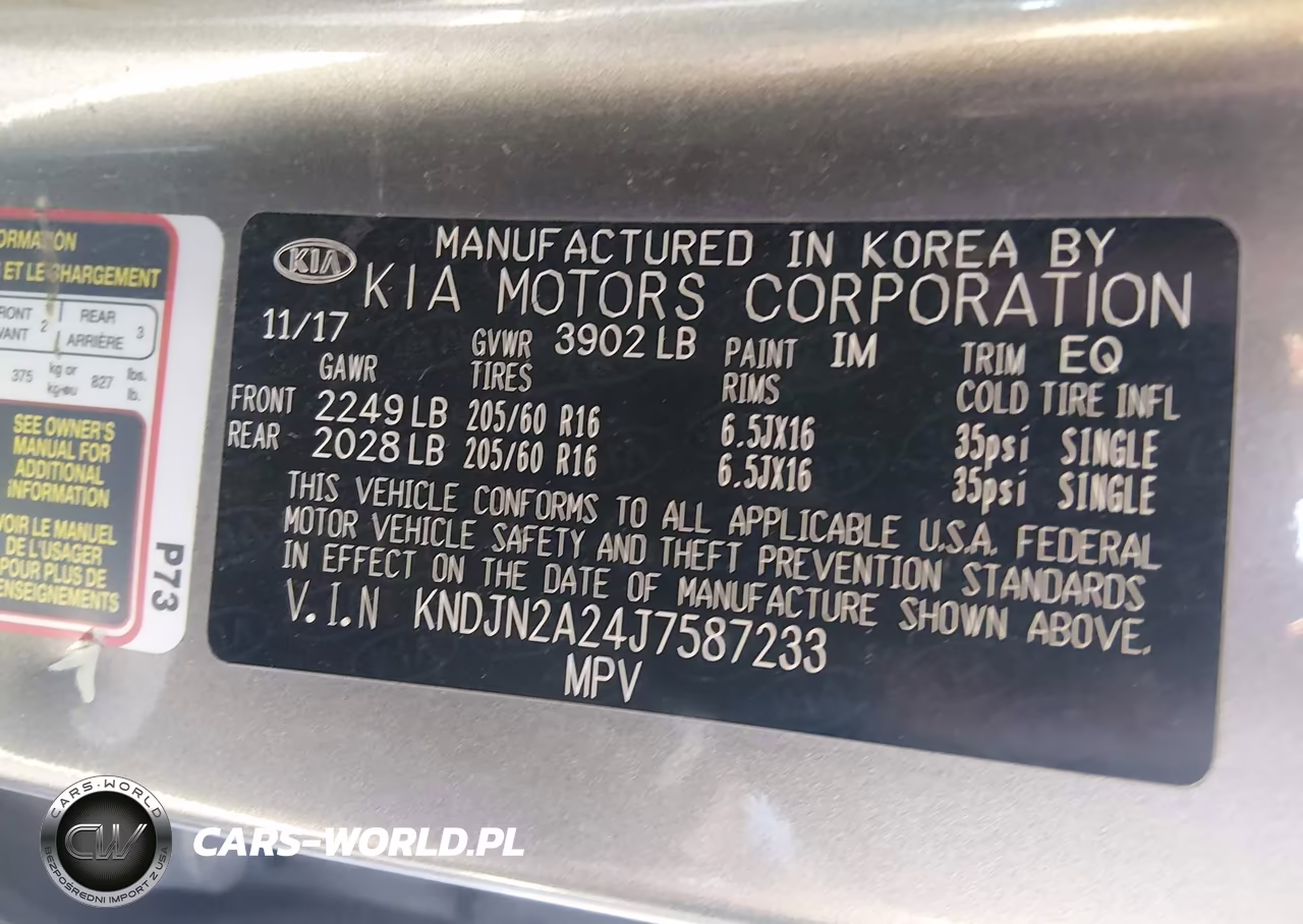 2018 Kia Soul VIN:KNDJN2A24J7587233 - 9