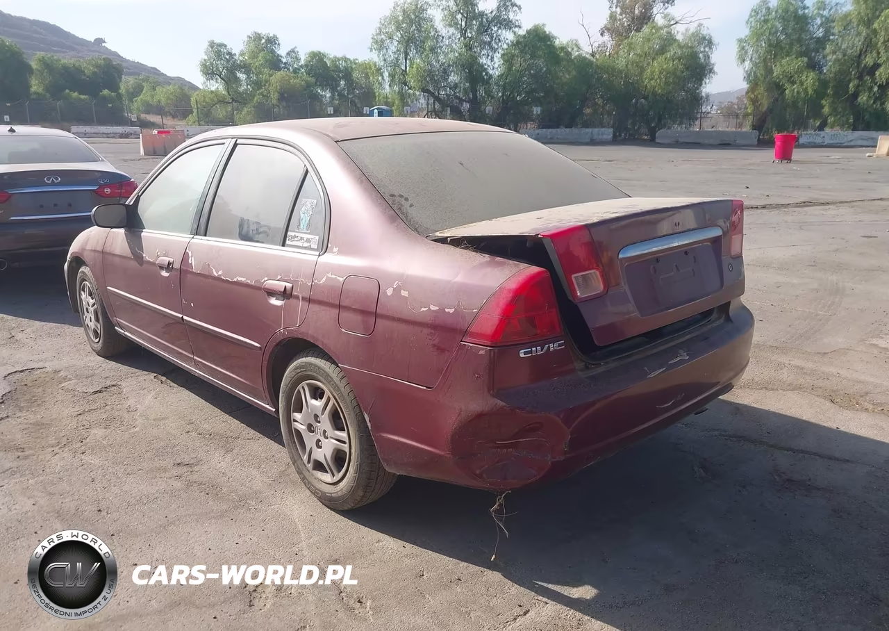 2002 Honda Civic Lx VIN:2HGES16552H600800 - 3