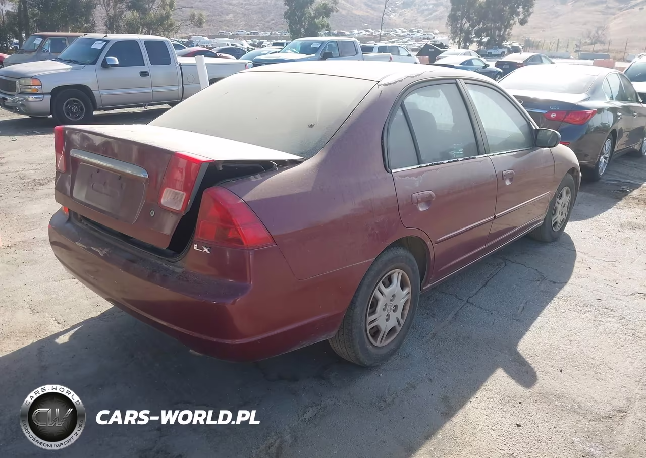 2002 Honda Civic Lx VIN:2HGES16552H600800 - 4