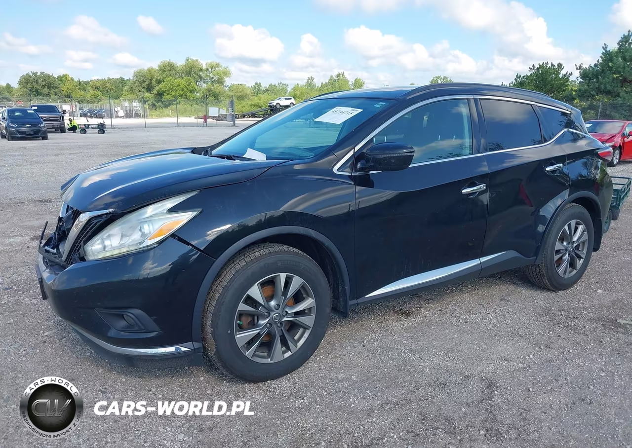 2016 Nissan Murano Sv VIN:5N1AZ2MH1GN126611 - 2