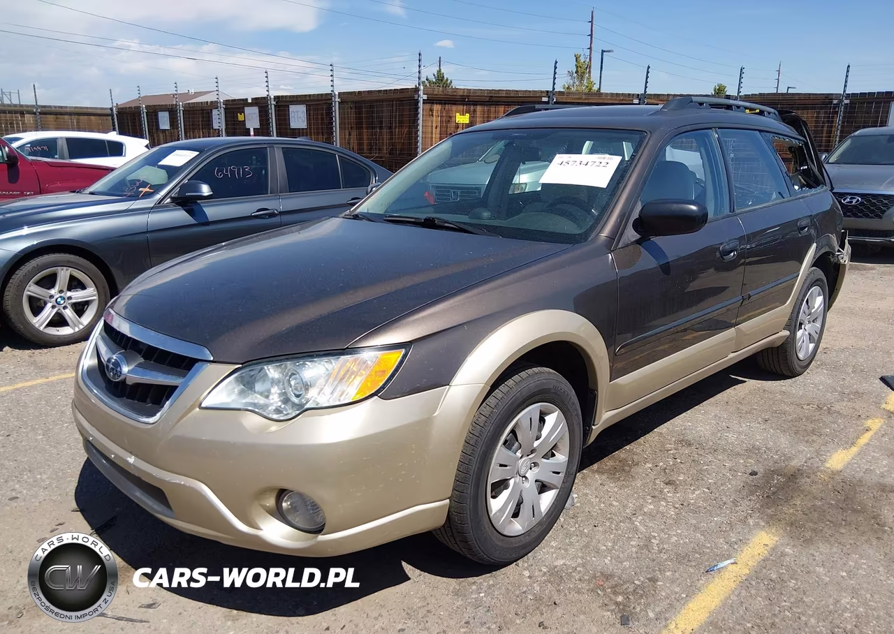 2008 Subaru Outback (Natl) VIN:4S4BP60C187311582 - 2