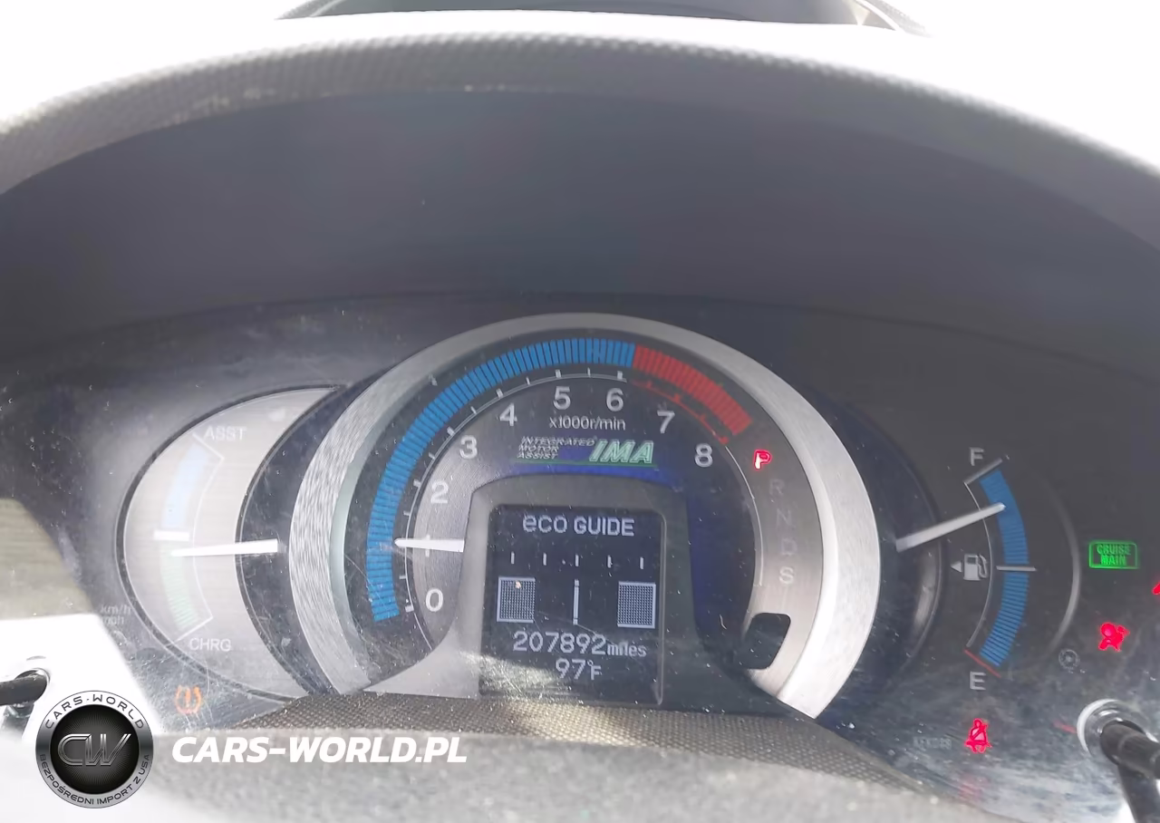 2011 Honda Insight Ex VIN:JHMZE2H75BS010535 - 7