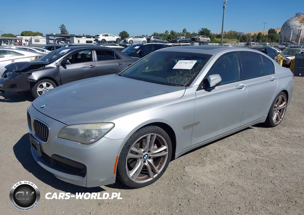 2013 BMW 740I VIN:WBAYA6C55DD143631 - 2