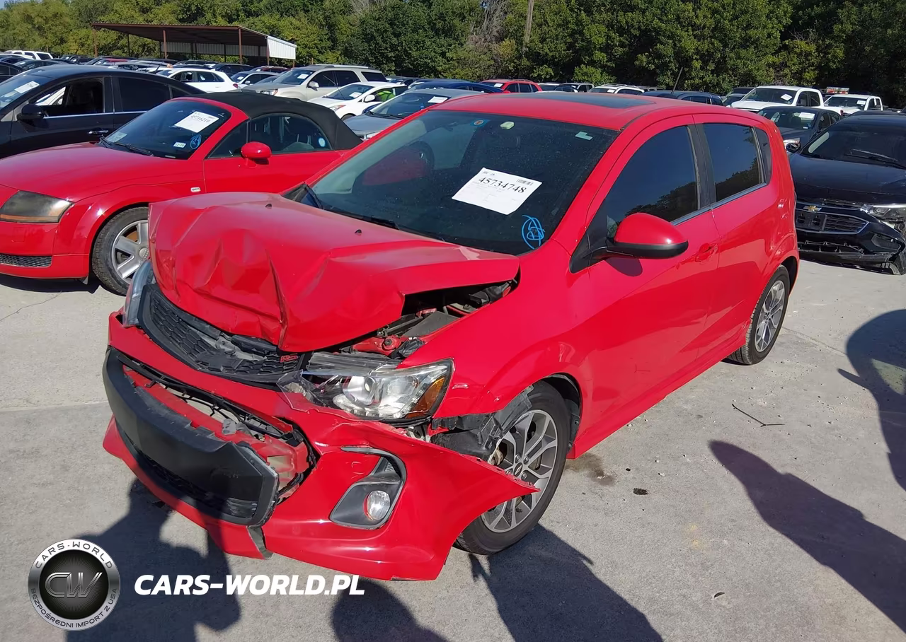 2017 Chevrolet Sonic Lt Auto VIN:1G1JD6SB8H4140823 - 2