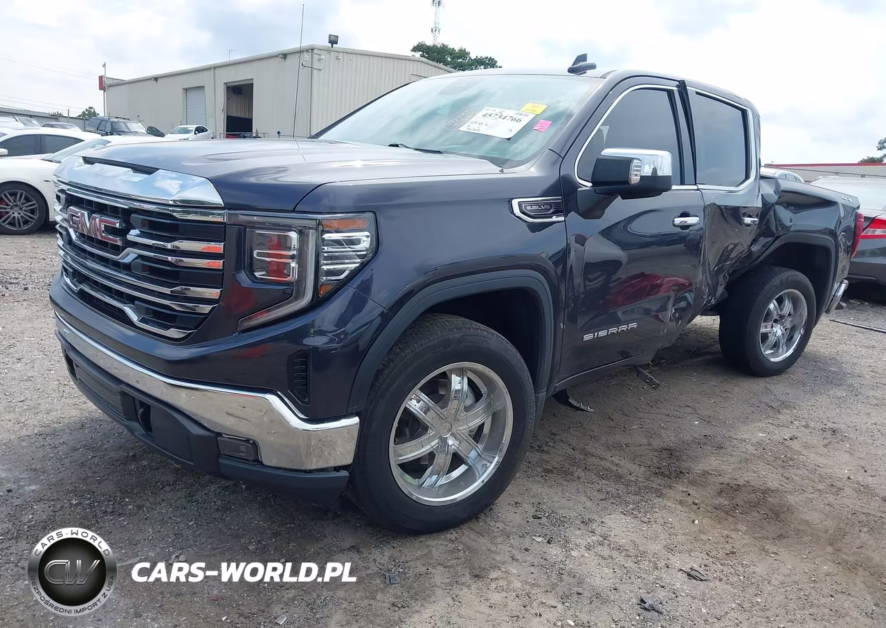 2024 GMC Sierra 1500 4Wd Short Box Slt VIN:3GTUUDED5RG225015 - 2