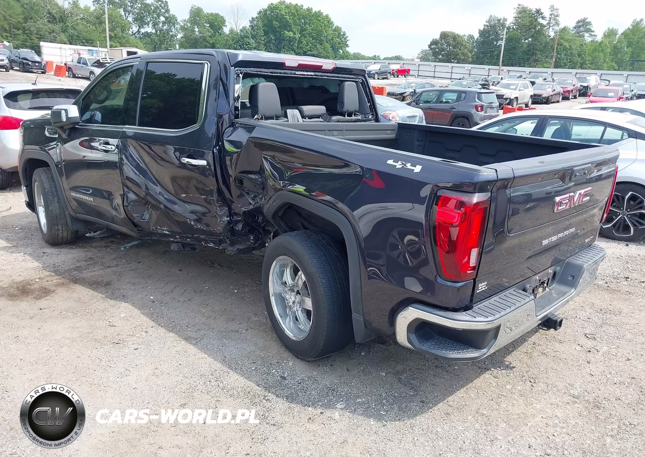 2024 GMC Sierra 1500 4Wd Short Box Slt VIN:3GTUUDED5RG225015 - 3