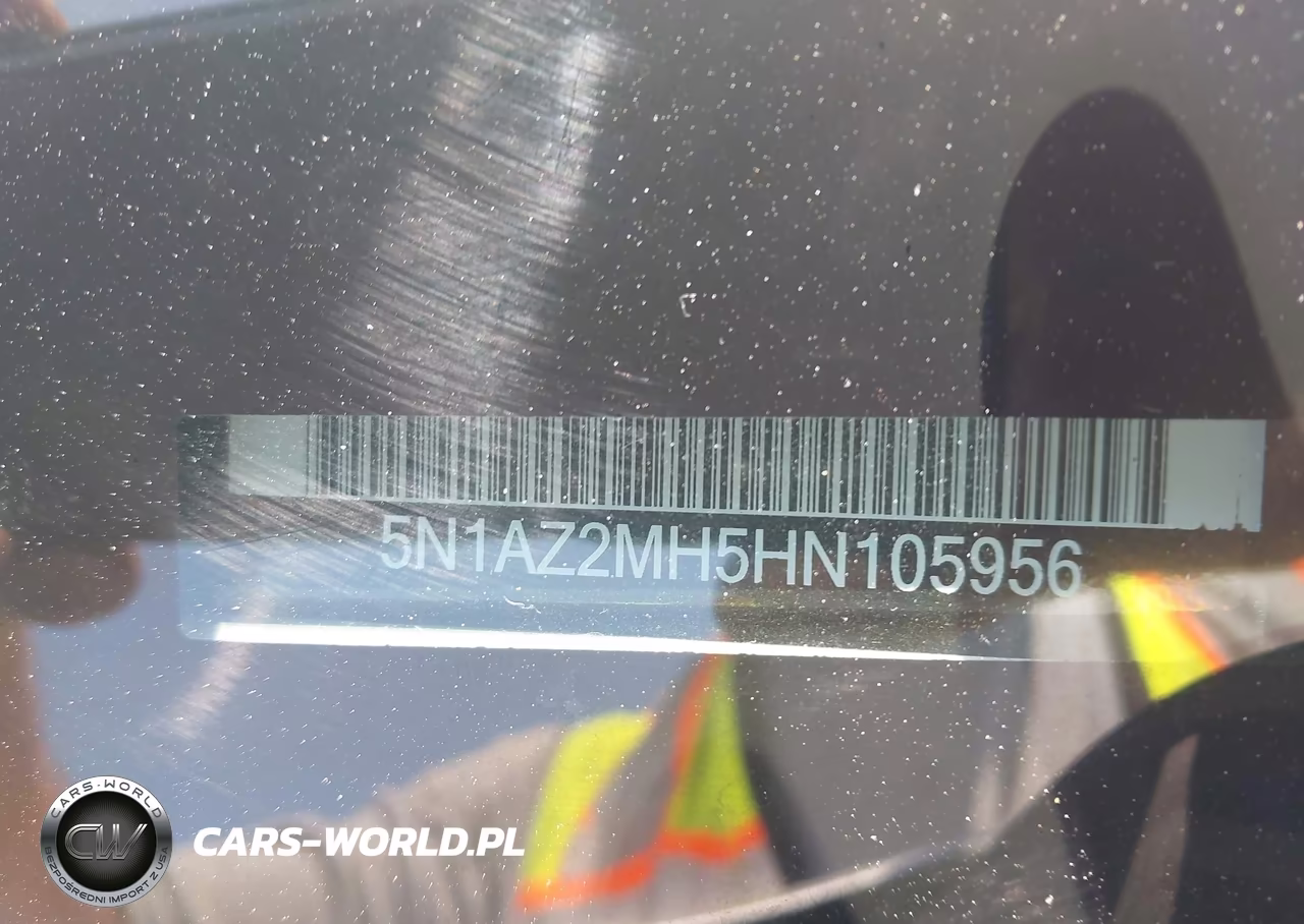2017 Nissan Murano Platinum-S-Sl-Sv VIN:5N1AZ2MH5HN105956 - 9