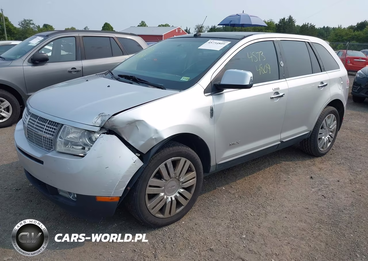 2010 Lincoln Mkx VIN:2LMDJ6JC5ABJ07782 - 2