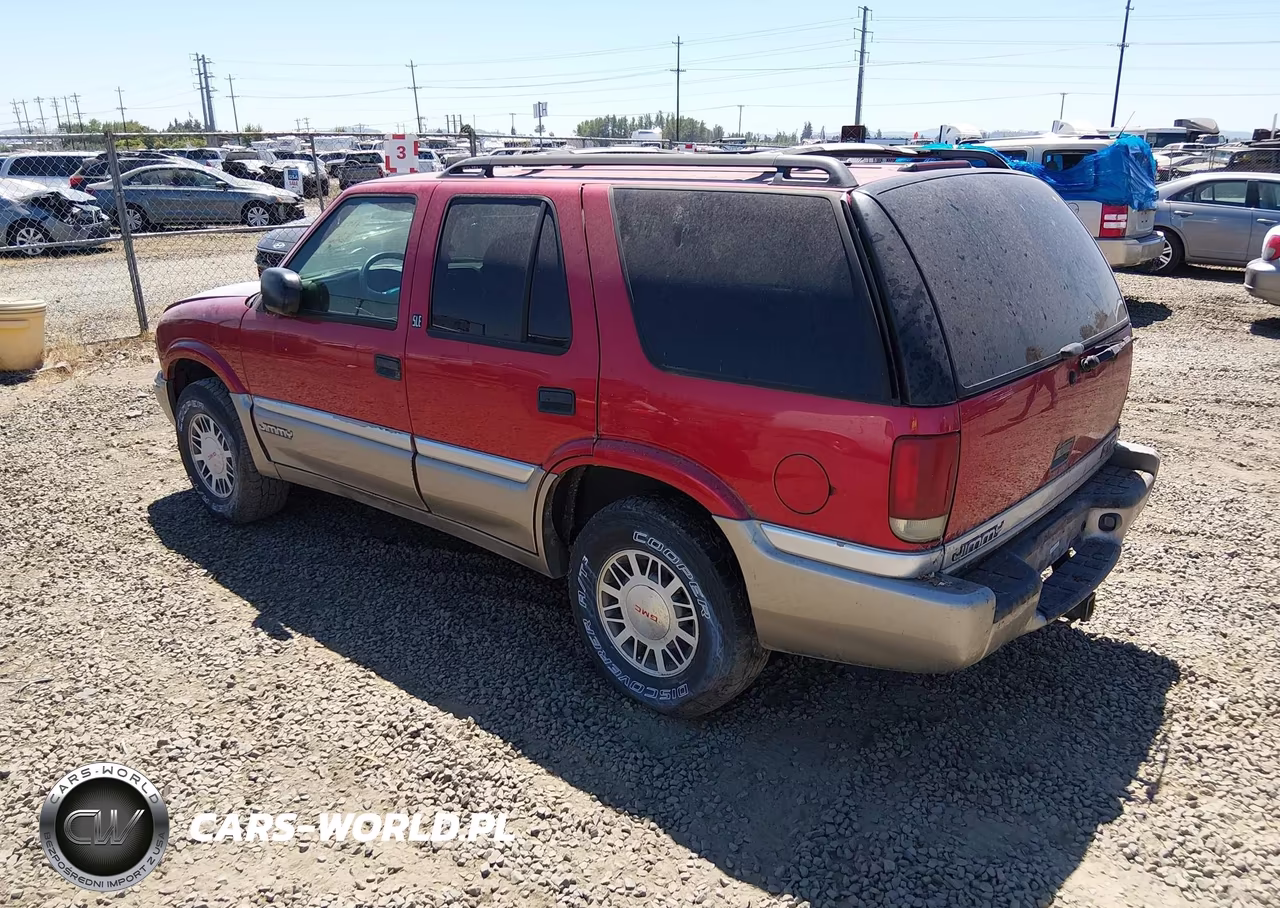 2000 GMC Jimmy Sle VIN:1GKDT13W2Y2282791 - 3