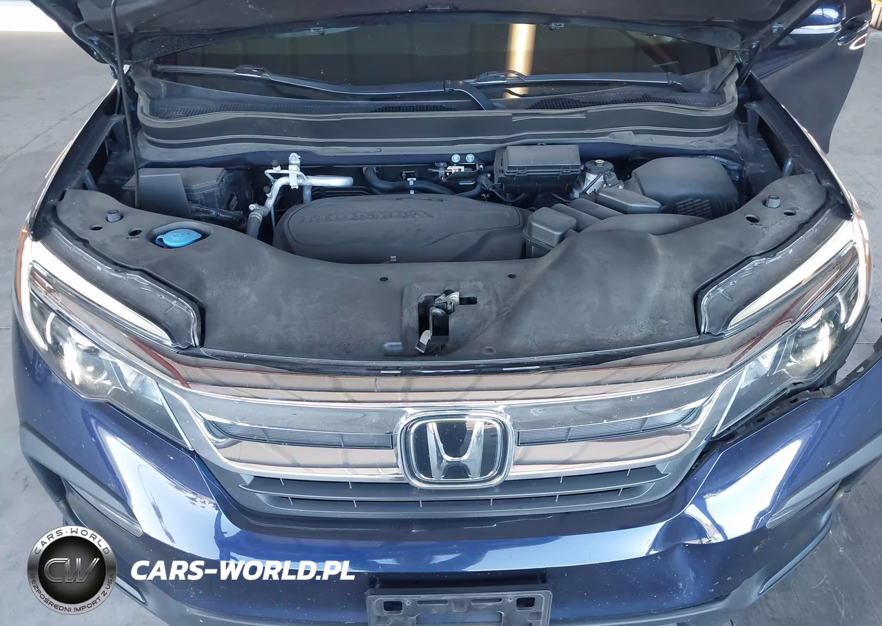 2022 Honda Pilot Awd Ex-L VIN:5FNYF6H53NB037590 - 10