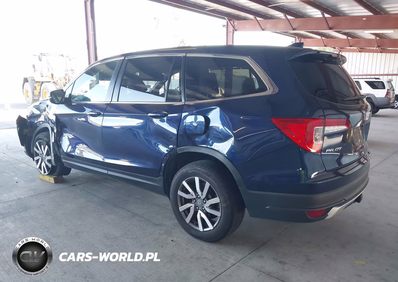 2022 Honda Pilot Awd Ex-L VIN:5FNYF6H53NB037590 - 3