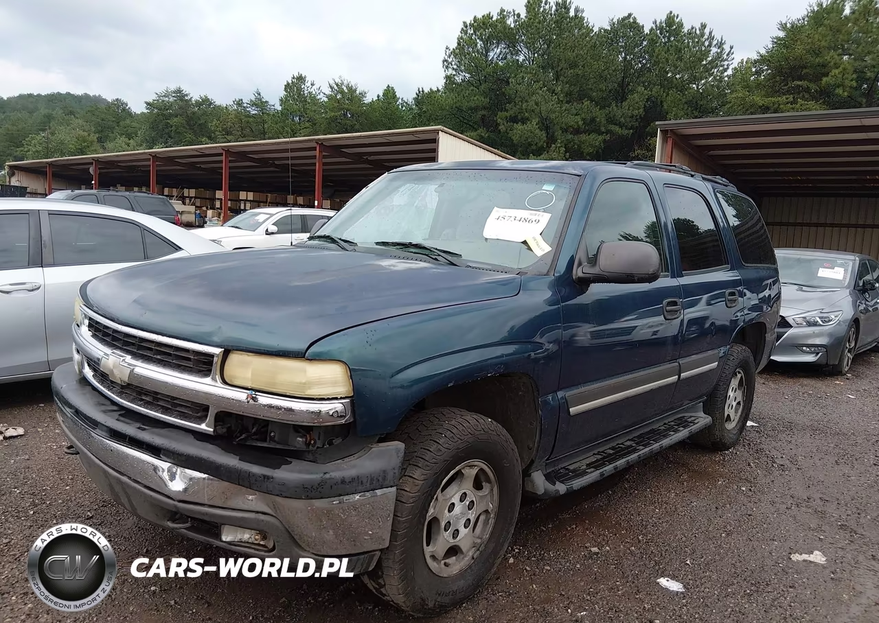 2005 Chevrolet Tahoe Ls VIN:1GNEK13T85R267358 - 2