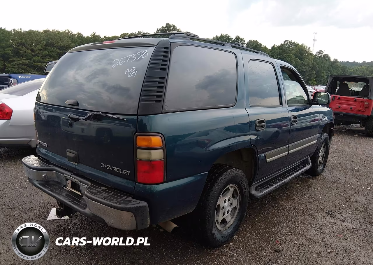 2005 Chevrolet Tahoe Ls VIN:1GNEK13T85R267358 - 4