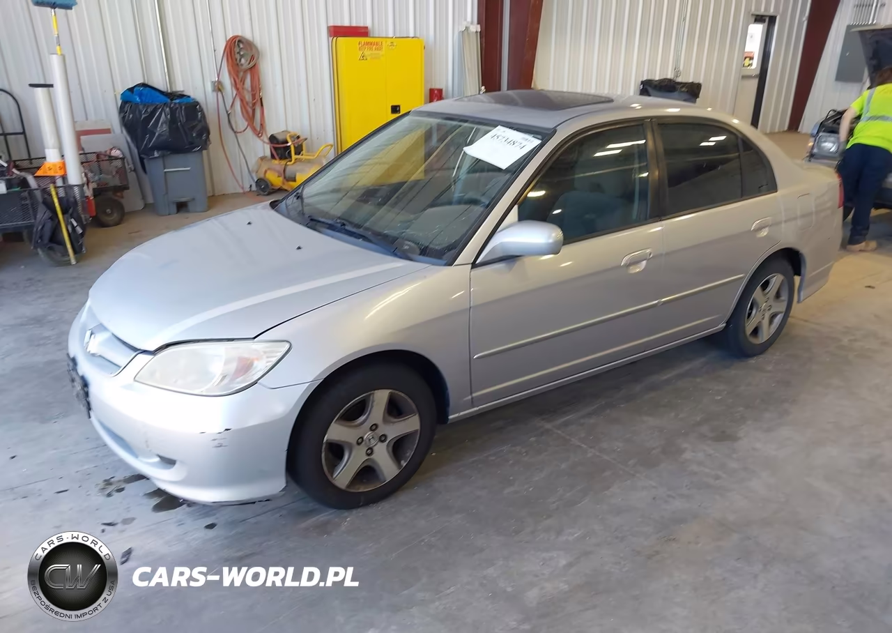 2005 Honda Civic Ex VIN:2HGES26775H547223 - 2