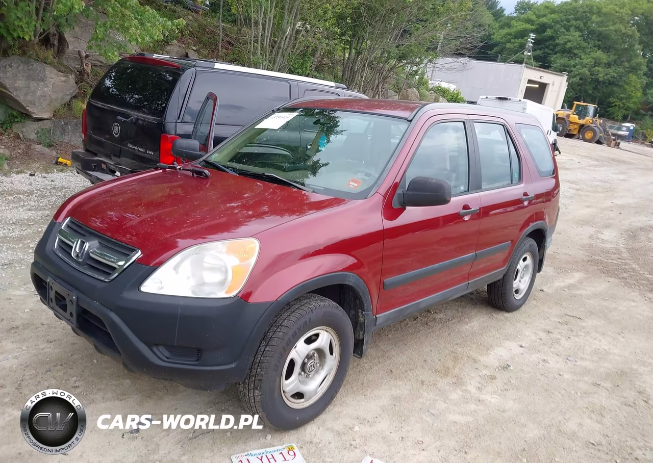 2002 Honda Cr-V Lx VIN:JHLRD78422C023358 - 2