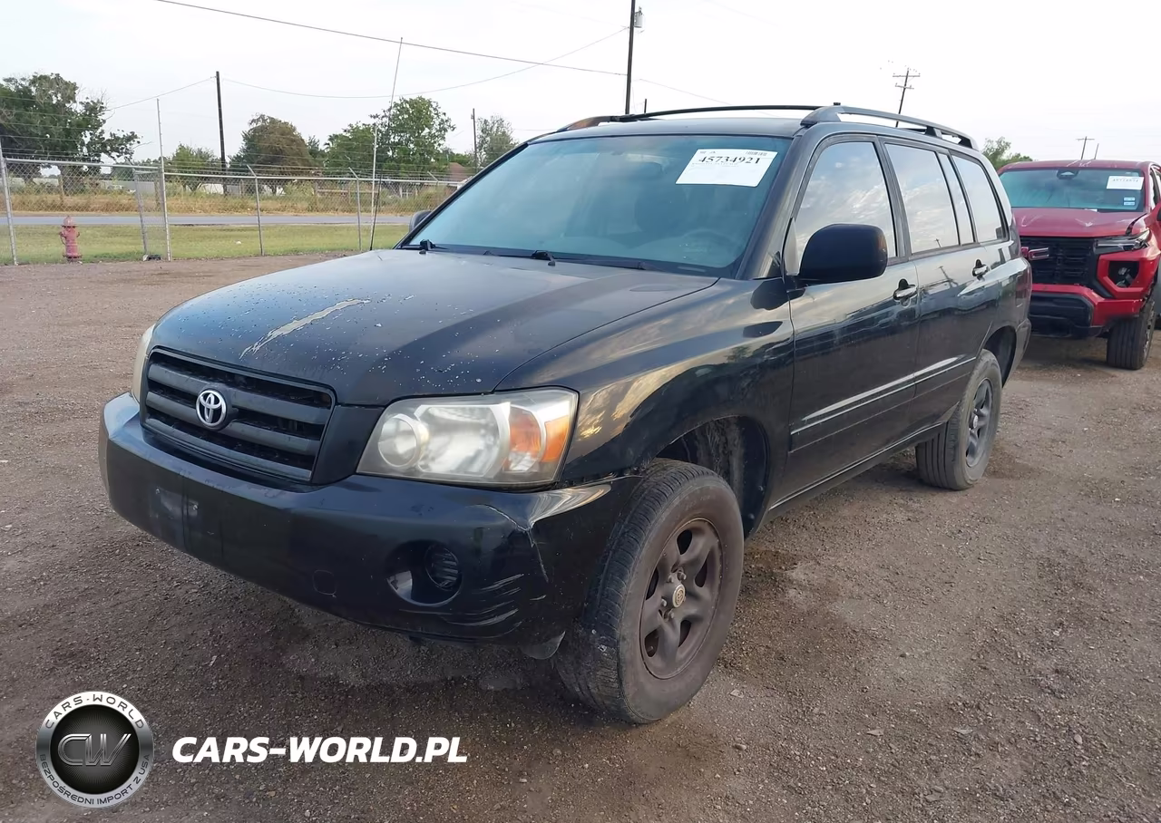 2007 Toyota Highlander V6 (2 Rows) (A5) VIN:JTEGP21A570145666 - 2