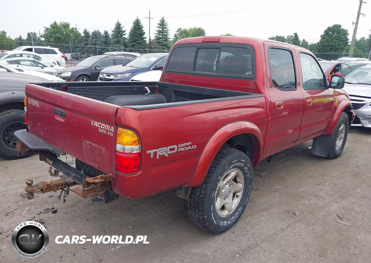 2003 Toyota Tacoma Base V6 VIN:5TEHN72N43Z258886 - 4